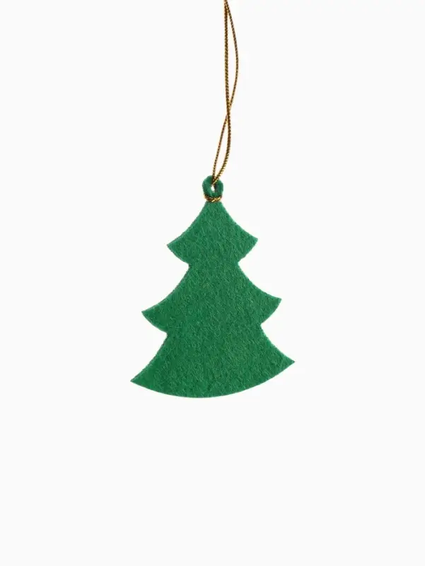 Набор ёлочных украшений Набор ёлочных украшений "Ёлочки" 5 шт