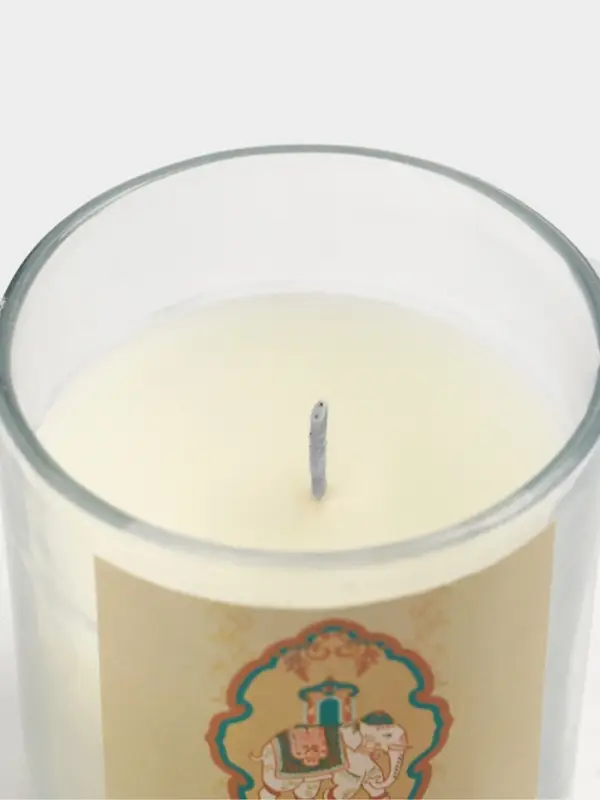 Свеча ароматическая в стекле &laquo;Нарцисс&raquo;, соевый воск, 120 г