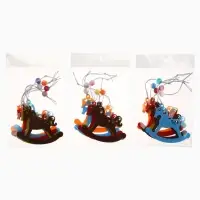 Набор ёлочных украшений "Лошадки" 5 шт