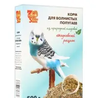 Корм Seven Seeds для волнистых попугаев, 500 г