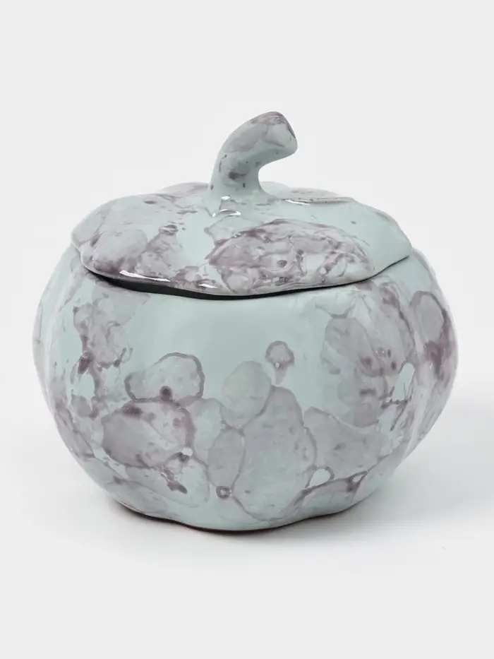 Горшок для запекания Борисовская керамика «Тыква», 600 мл, серый Горшок для запекания Борисовская керамика «Тыква», 600 мл, серый