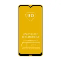 Защитное стекло Xiaomi Redmi 8/8А с рамкой 9H Full Glue без упаковки черное (25 шт./уп.)