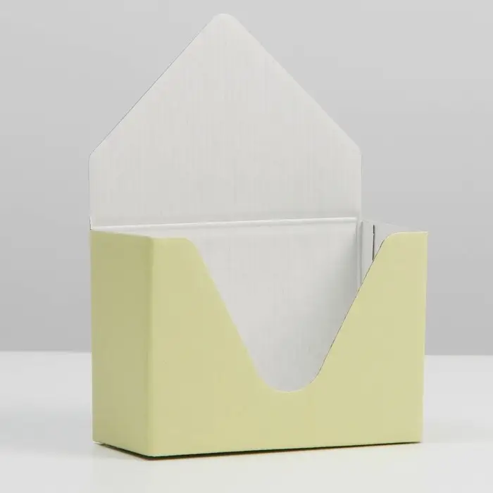 Коробка-письмо &laquo;Жёлтая&raquo;, 14 &times; 20 &times; 6,5 см