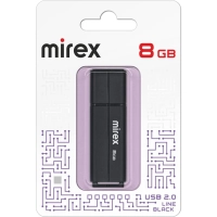 Флеш-память Mirex USB LINE BLACK 8Gb (13600-FMULBK08 )
