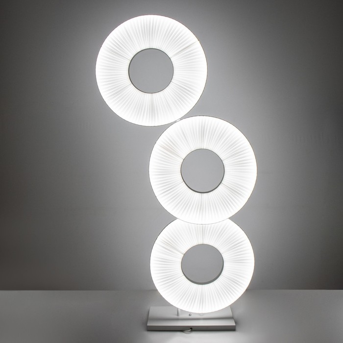 Торшер  Торшер "Спинелия" LED 4000К 65Вт белый 85х20х175см