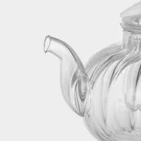 Заварочный чайник из стекла Доляна &laquo;Диана. Грация&raquo;, 1 л, стеклянное сито