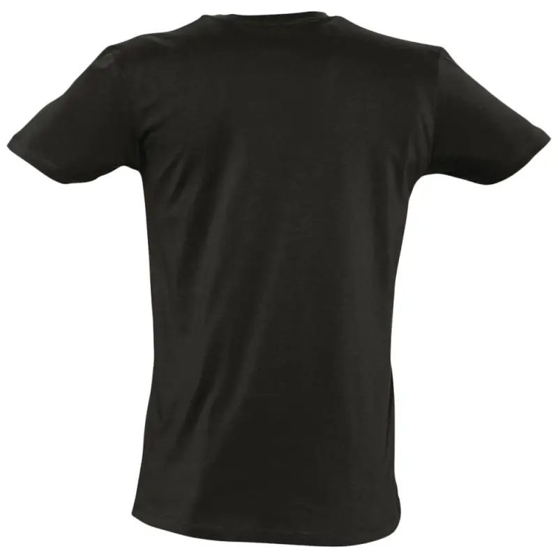 Футболка мужская с глубоким V-обр. вырезом Master 150, черная, размер XXL