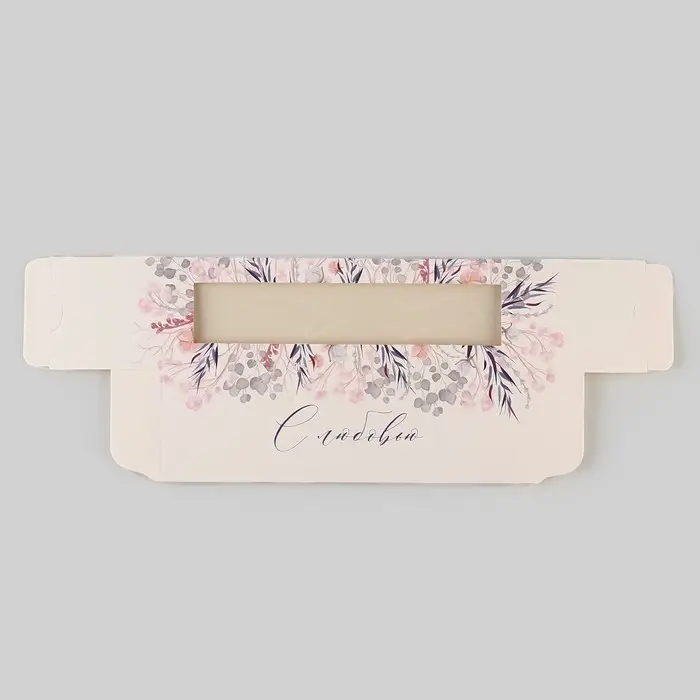 Коробка складная «С любовью», 18 х 5.5 х 5.5 см. Коробка складная «С любовью», 18 х 5.5 х 5.5 см.