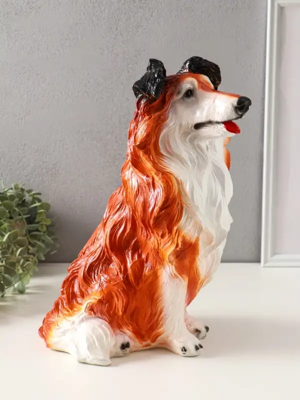 Копилка для денег &laquo;Колли&raquo;, гипс, 38&times;28&times;20 см