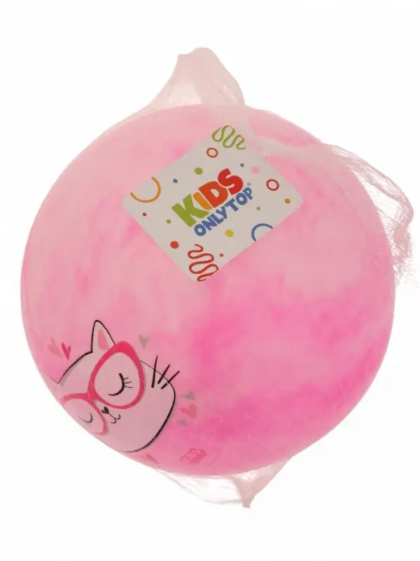 Мяч детский &laquo;Кошечка в очках&raquo;, d=22 см
