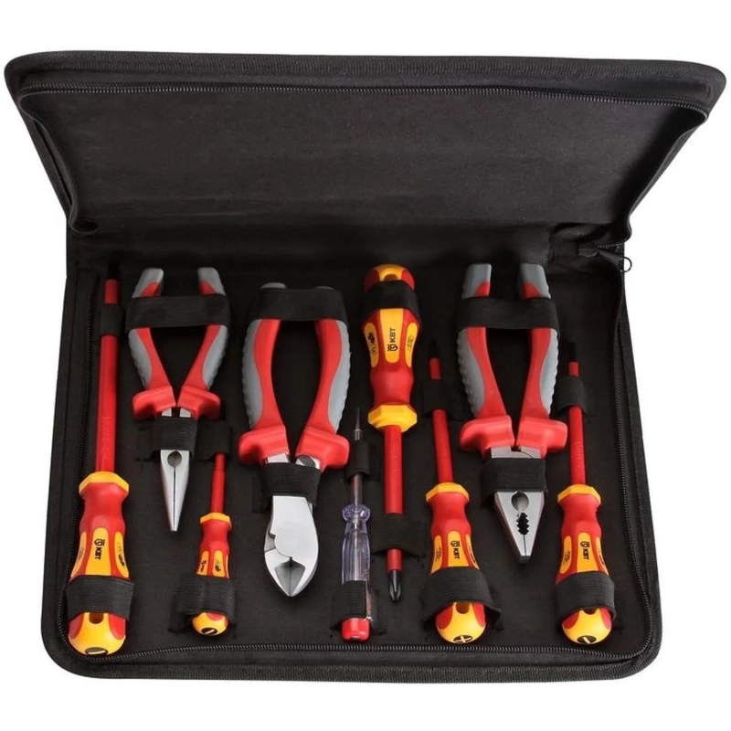 Набор инструмента диэлектрический КВТ под напряжением до 1000 В 59380