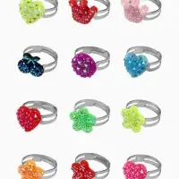 Кольцо &laquo;Выбражулька. Блёстка&raquo;, МИКС, безразмерное, форма МИКС