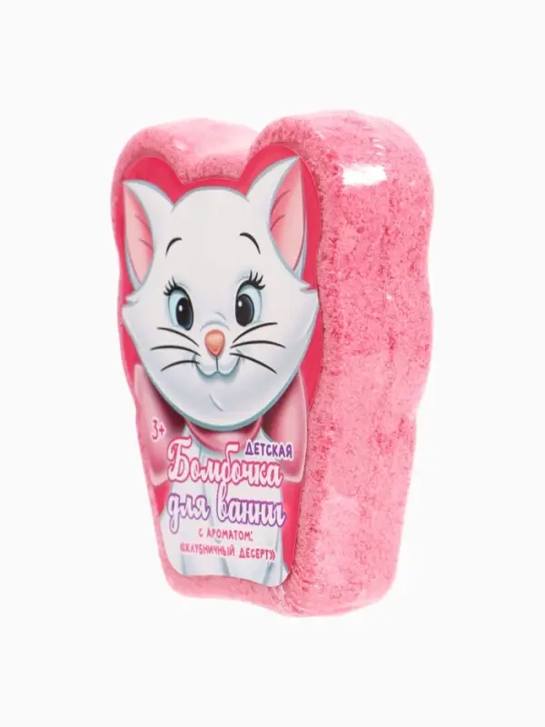 Бомбочка для ванны формовая детская, 110 г, Коты Аристократы