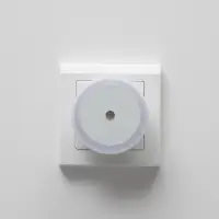 Ночник &laquo;Круг&raquo; LED реагирует на темноту, белый 6.5&times;6.5&times;5 см RISALUX