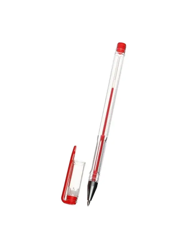 Ручка гелевая Calligrata, красный стержень, узел 0.5 мм