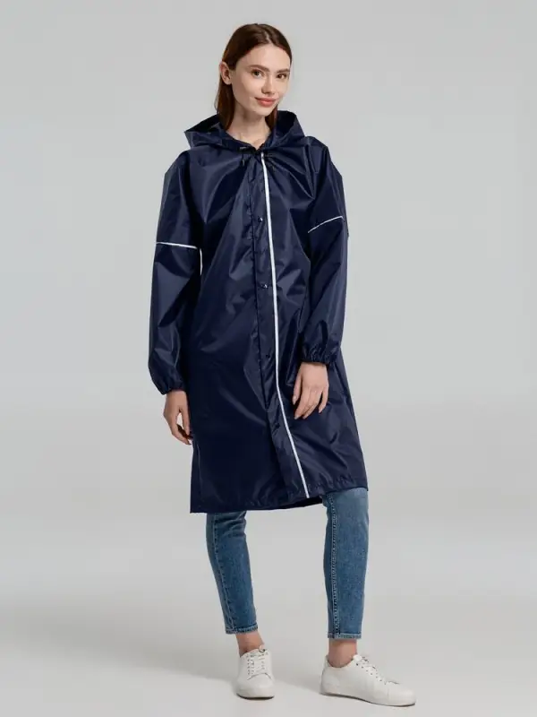 Дождевик со светоотражающими элементами Rainman Blink, синий, размер XS