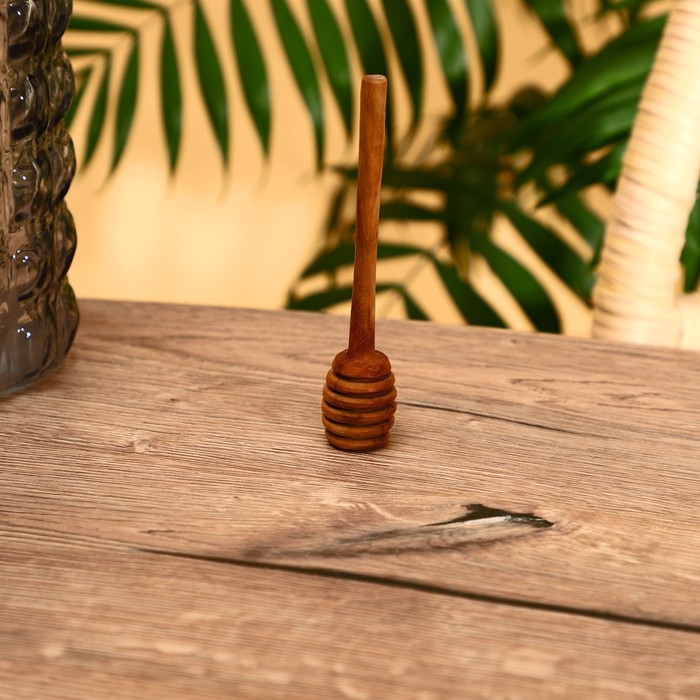Ложка для мёда 12 см, тиковое дерево Ложка для мёда 12 см, тиковое дерево