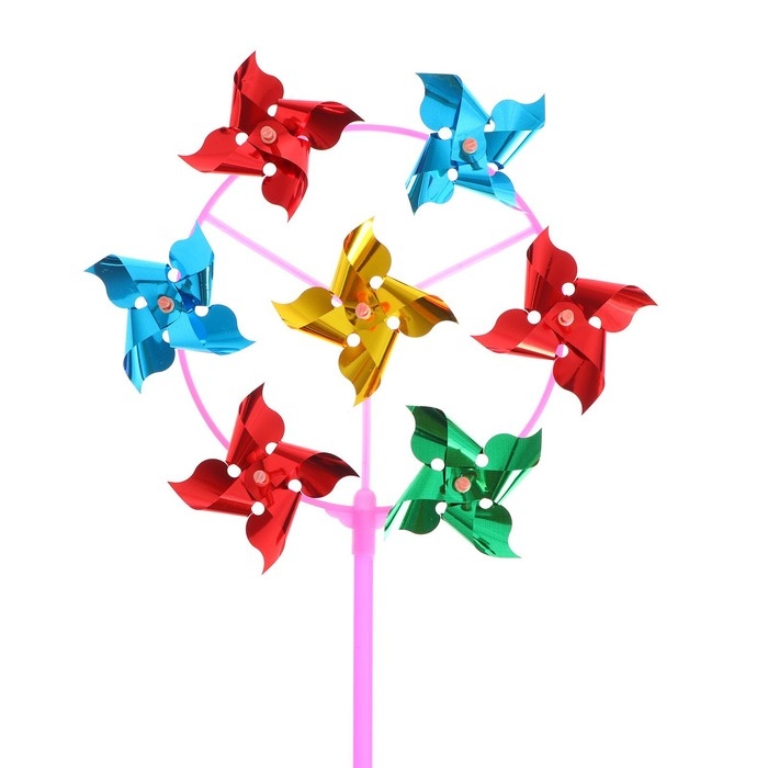 Ветерок «Завиток», восьмерка, круг, цвета МИКС Ветерок «Завиток», восьмерка, круг, цвета МИКС