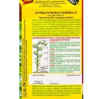 Семена Огурцов пучковые, 10 пакетов, разные сорта, &laquo;АЭЛИТА&raquo;