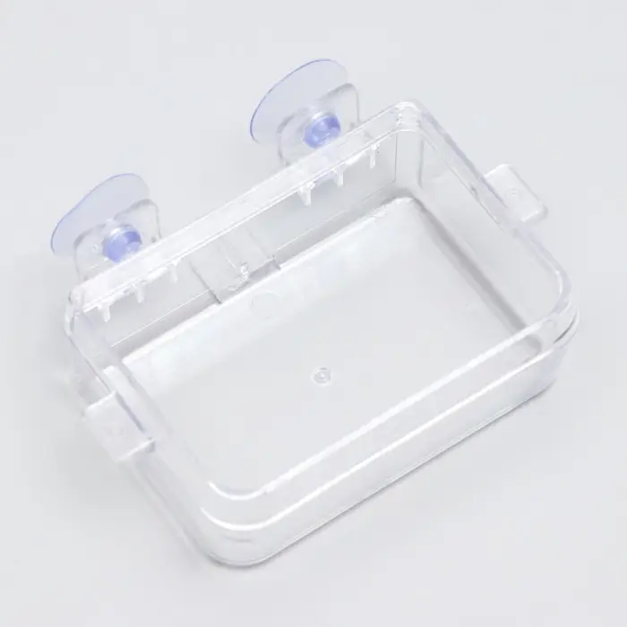 Кормушка NomoyPet для террариума на присосках, 10 х 4 х 7,5 см