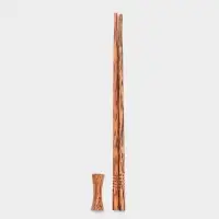 Палочки китайские &laquo;Трапеза&raquo;, 5 пар, 23&times;7.5&times;1.5 см, кокос