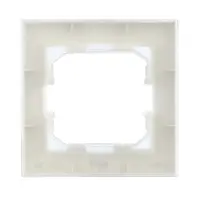 BRITE Рамка 1 пост IP44 РУ-1-БрЖ-44 жемчуг