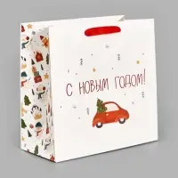 Пакет подарочный ламинированный квадратный «Волшебного», 22×22×11 см Пакет подарочный ламинированный квадратный «Волшебного», 22×22×11 см