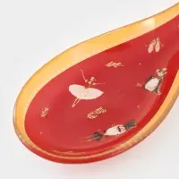 Подставка под ложку "Сказочные истории" 21,5x7,5x1,5 см, цвет красный