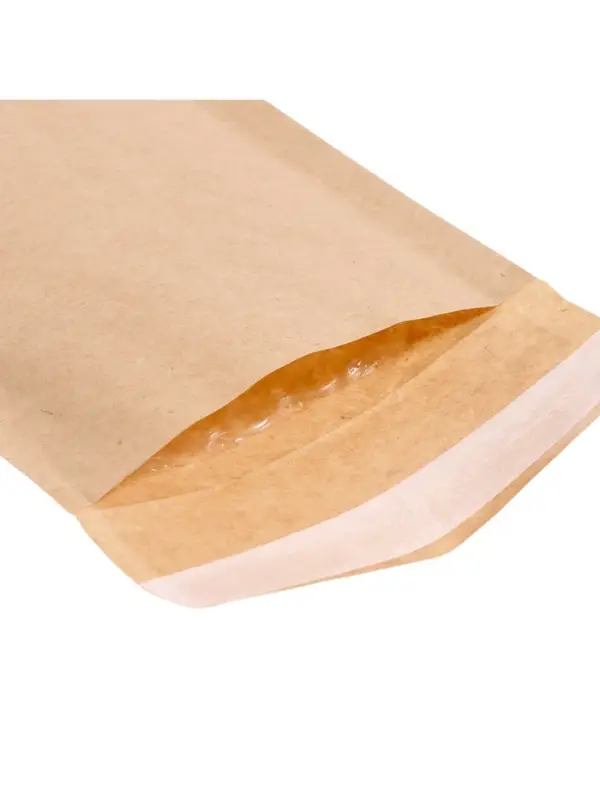 Крафт-конверт с воздушно-пузырьковой плёнкой Mail Lite, 12х21 см, Kraft
