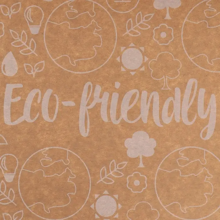 Коробка подарочная складная крафтовая, упаковка, «Eco-friendly», 21 х 15 х 5 см