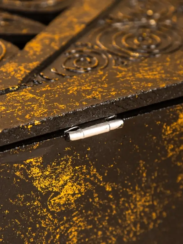 Шкатулка  Шкатулка "Завитки" 24х18х9 см, МДФ