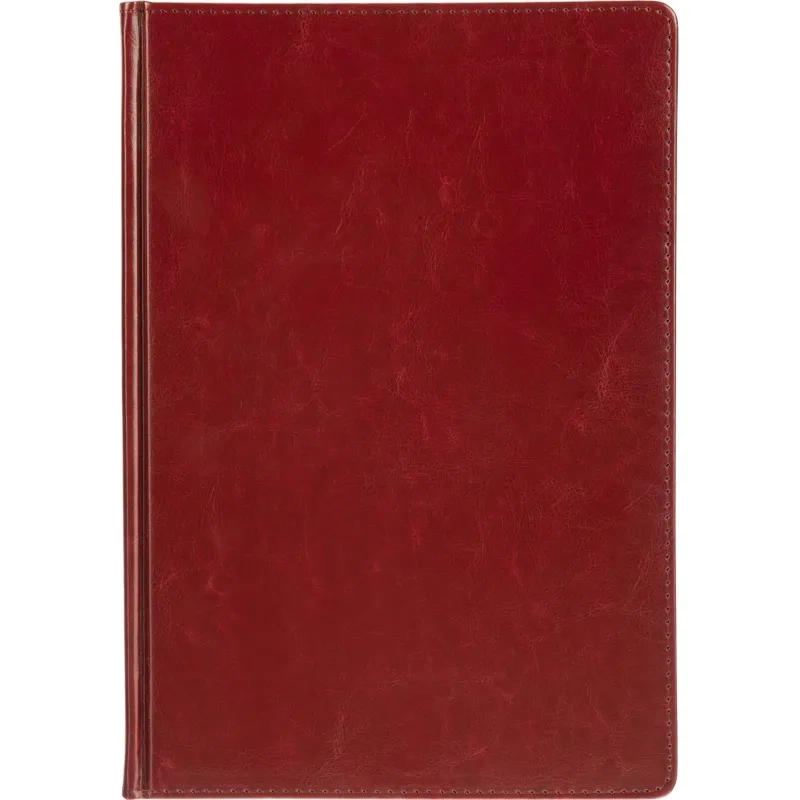 Ежедневник недатированный ,А4,,136л,Sidney Nebraskaбордо 3-539/01