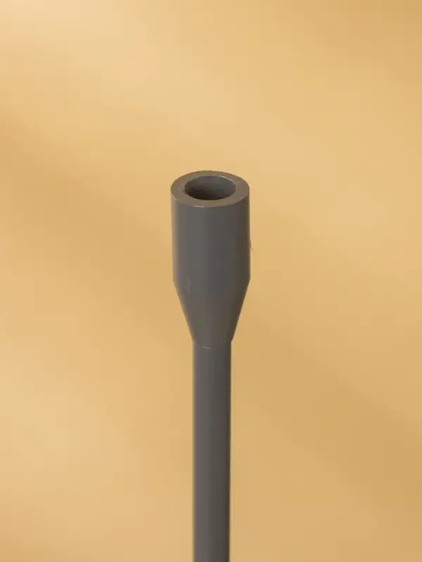 Подсвечник " Аскет" алюминий 15х15х50 см