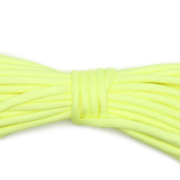 Паракорд 550 светящийся в темноте Паракорд 550 светящийся в темноте "Мастер К." 4 мм, 10 м, желтый