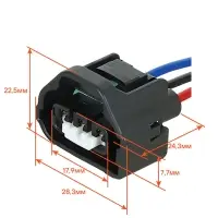 Разъём 3 pin с проводами для датчика положения дроссельной заслонки Toyota Avensis, Corolla