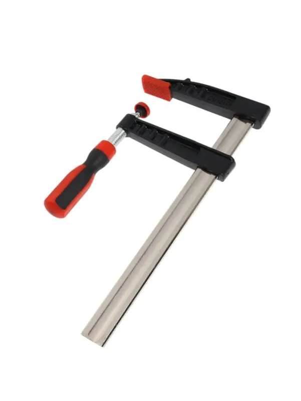 Струбцина F-образная усиленная ТУНДРА, тавровый профиль, 2К рукоятка, 300&times;120&times;390 мм