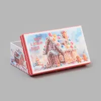 Коробки подарочные новогодние 10 в 1 &laquo;С Новым Годом&raquo;, 30&times;19&times;11.5 - 12&times;6.5&times;4 см