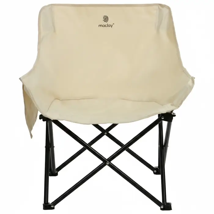 Кресло складное maclay, 65&times;58&times;66 см, до 120 кг, цвет бежевый