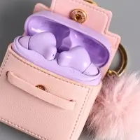 Брелок кожзам с карабином, с пушистиком "Сумочка" нежно-розовый 5,8х2,4х5 см Брелок кожзам с карабином, с пушистиком "Сумочка" нежно-розовый 5,8х2,4х5 см