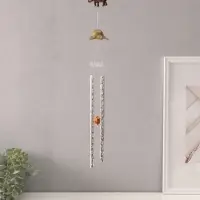 Музыка ветра &laquo;Слоны&raquo;, металл, 4 трубочки 1 фигурка 57 см, МИКС