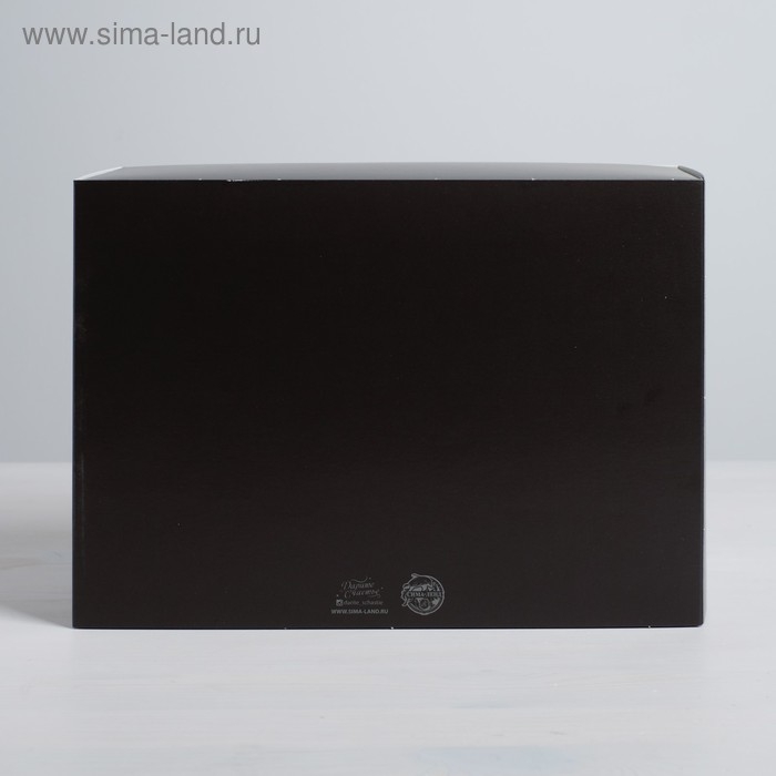 Коробка подарочная складная, упаковка, Gift for real man, 25 х 18 х 10 см Коробка подарочная складная, упаковка, Gift for real man, 25 х 18 х 10 см