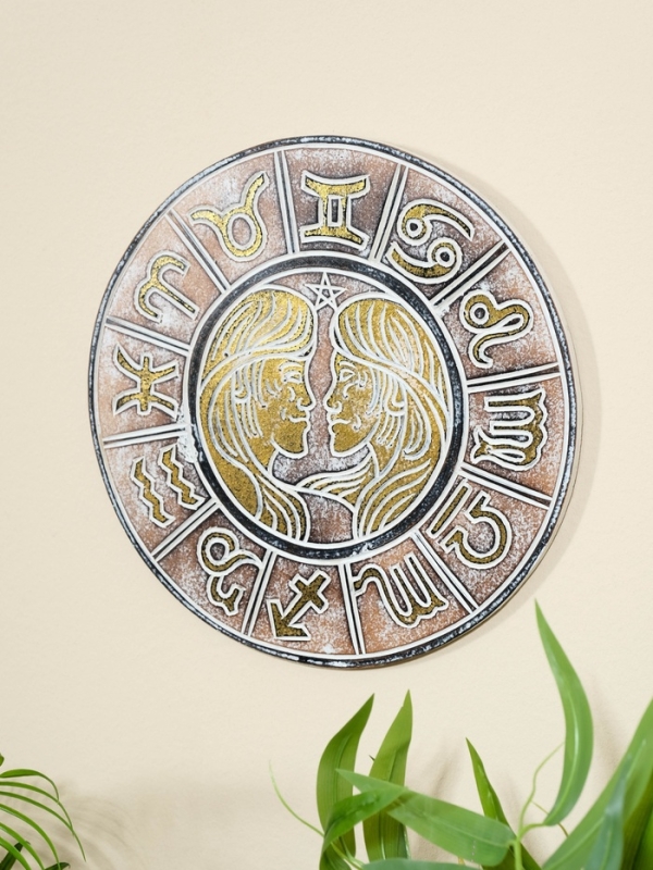 Панно резное МДФ  Панно резное МДФ "Близнецы", 30х30х2 см