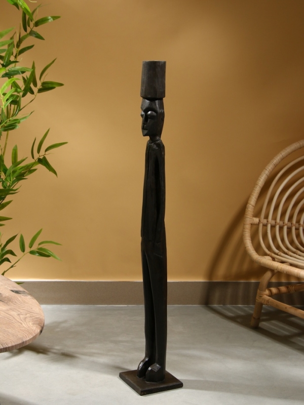 Сувенир интерьерный Сувенир интерьерный "Истукан" 19х14х100 см, дерево