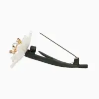 Брошь &laquo;Цветок&raquo; нежный, жемчуг, цвет бело-зелёный в золоте