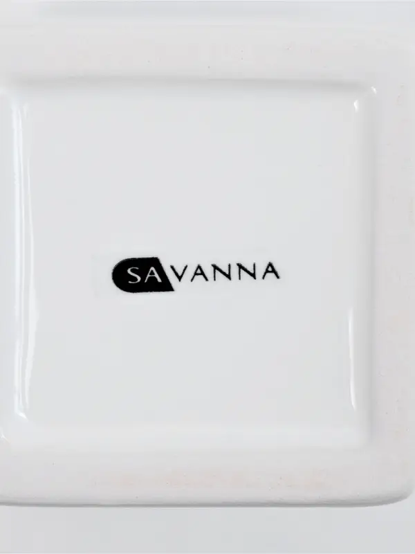 Дозатор для мыла SAVANNA &laquo;Геометрика&raquo;, 250 мл, на подставке, белый