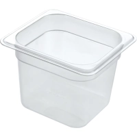 Гастроемкость Restola из полипропилена 1/6 H-150мм (176х162) (прозрачный)
