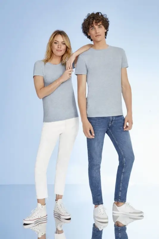 Футболка мужская приталенная Regent Fit 150 темно-серая, размер XS