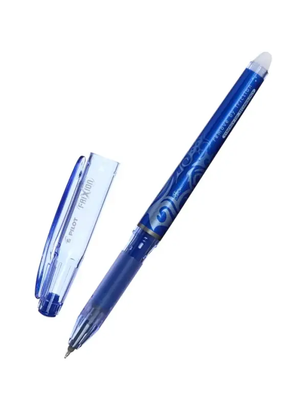Стираемая ручка Pilot. Frixion, гелевая, синий стержень BL-FRP5 (L), узел 0.5 мм