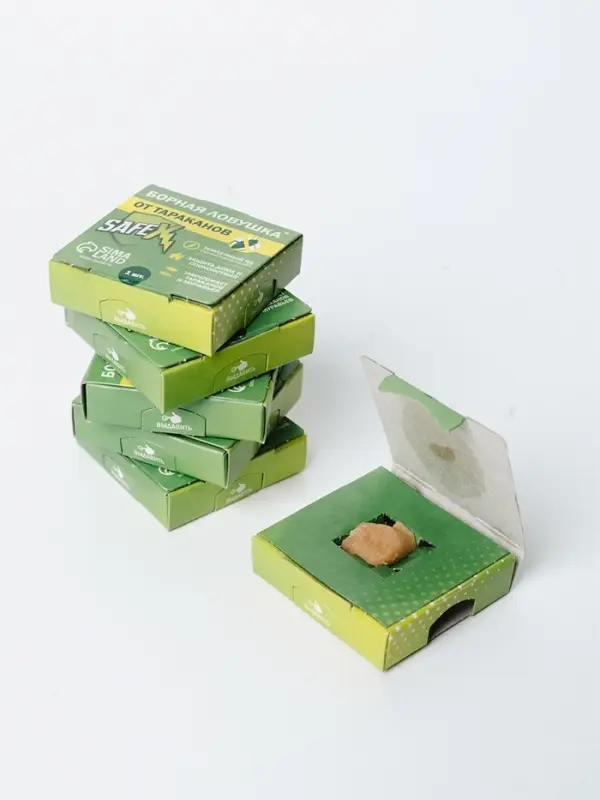 Средство от тараканов SAFEX Борные ловушки, 6 шт.