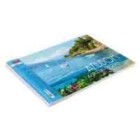 Альбом для рисования Hatber &laquo;Очарование природы&raquo; А4, 48 листов, на гребне, плотность листов 100 г/м&sup2;, обложка из мелованного картона, тиснение, МИК�...